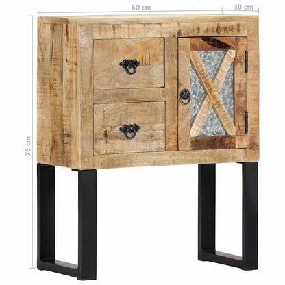 Sideboard 60x30x76 cm Solid Mango Wood