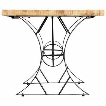 282766 vidaXL Dining Table 180x90x76 cm Solid Mango Wood