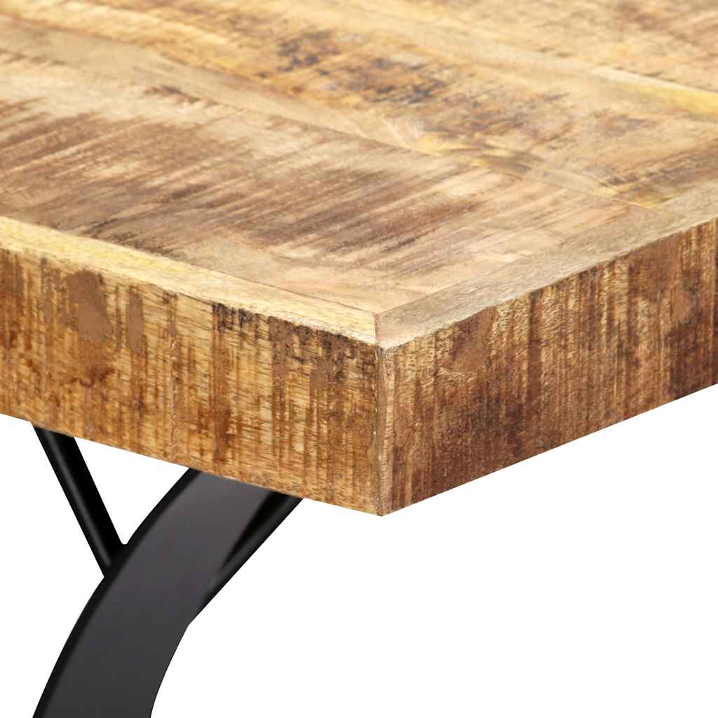 282766 vidaXL Dining Table 180x90x76 cm Solid Mango Wood
