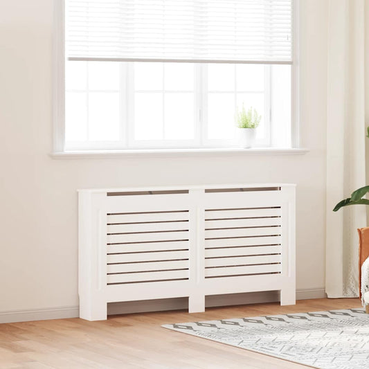 284321 vidaXL Radiator Cover White 152x19x81,5 cm MDF