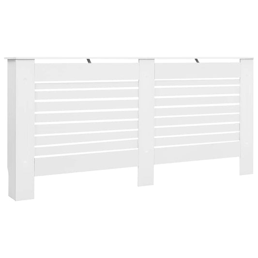 284322 vidaXL Radiator Cover White 172x19x81,5 cm MDF