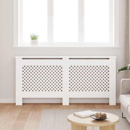 Radiator Cover White 172x19x81.5 cm MDF