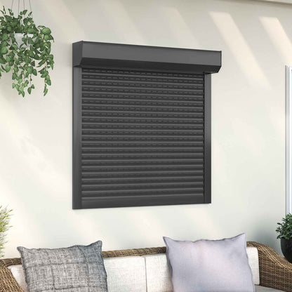 Roller Shutter Manual Anthracite 100 x 100 cm