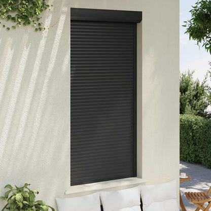 Roller Shutter Manual Anthracite 100 x 210 cm
