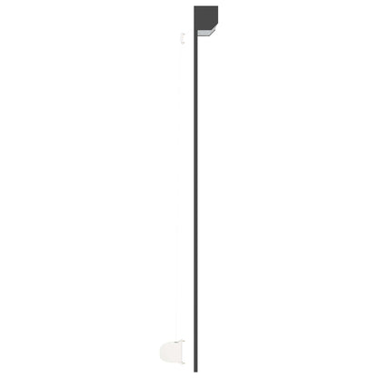 Roller Shutter Manual Anthracite 100 x 210 cm