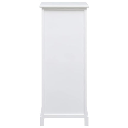 Side Cabinet 35x30x90 cm Paulownia Wood