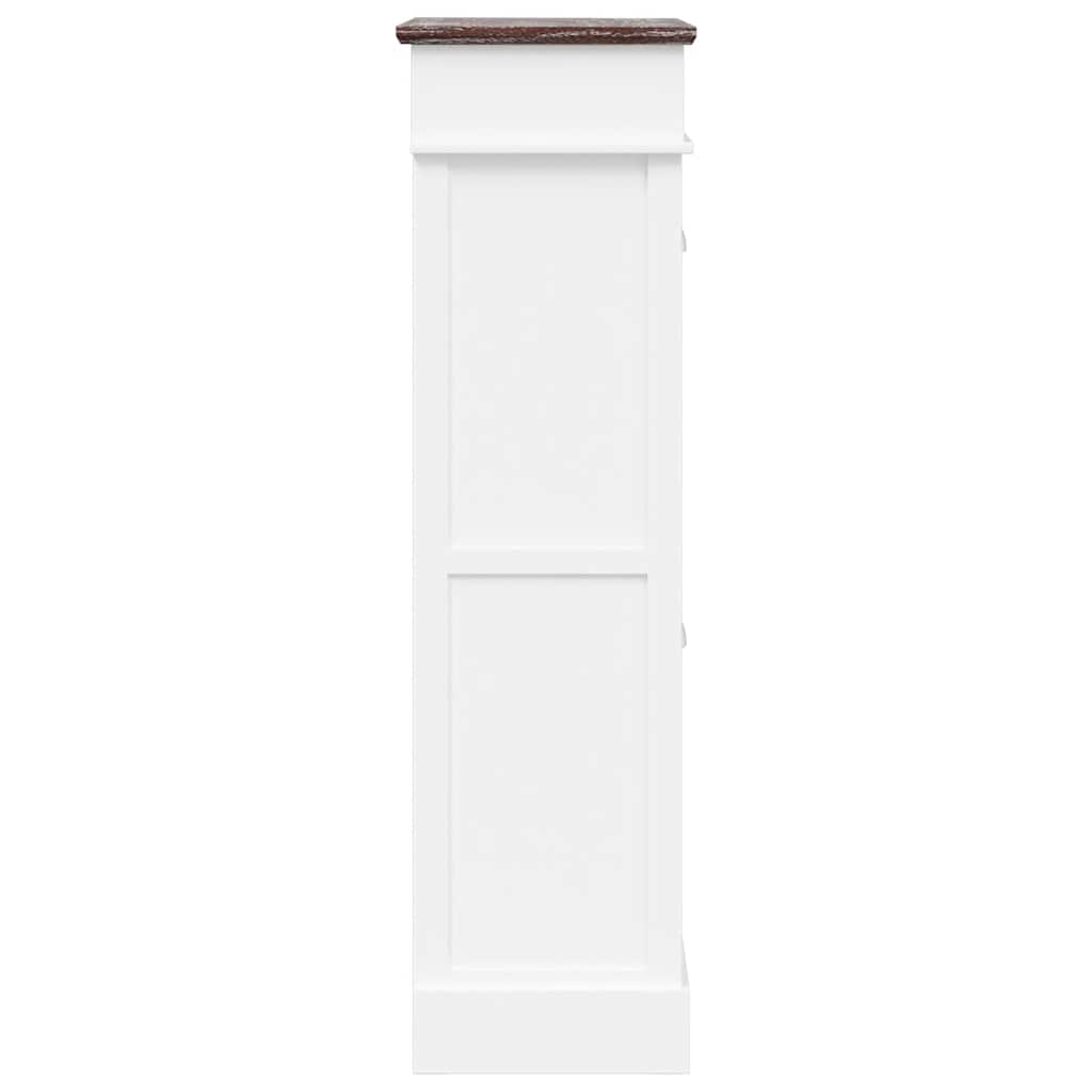Shoe Cabinet Brown 50x28x98 cm Paulownia Wood