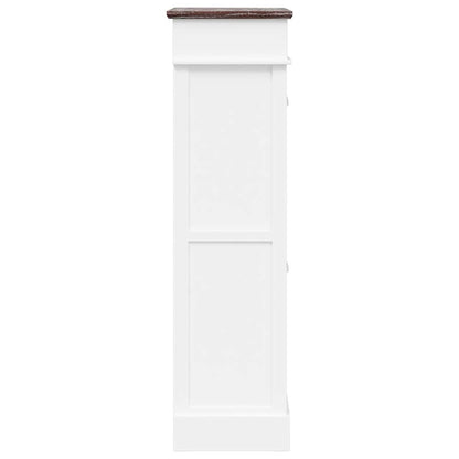Shoe Cabinet Brown 50x28x98 cm Paulownia Wood