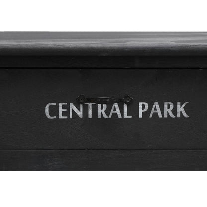 Coffee Table Black 100x50x45 cm Wood