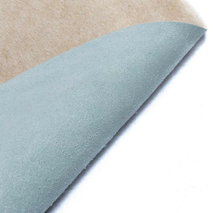284345 vidaXL Real Cow Hide Rug 150x170 cm Beige