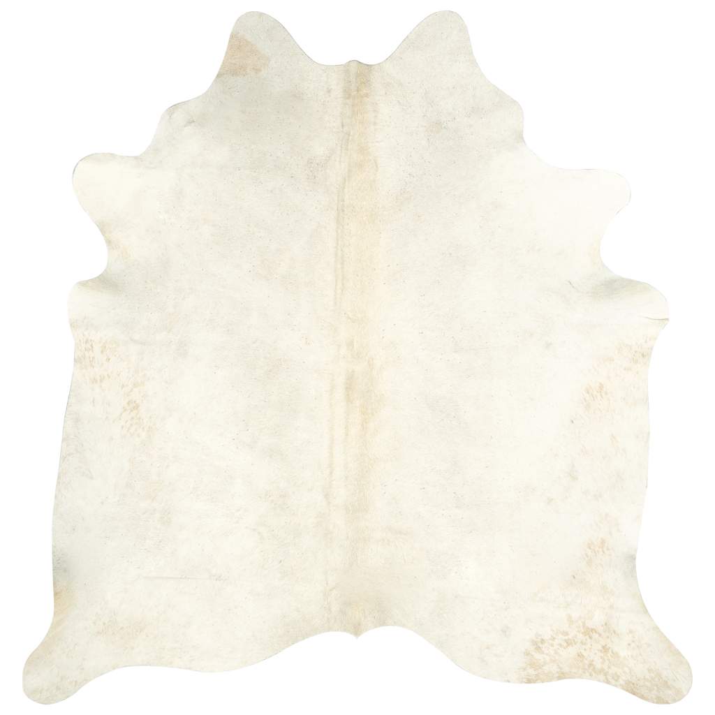284345 vidaXL Real Cow Hide Rug 150x170 cm Beige