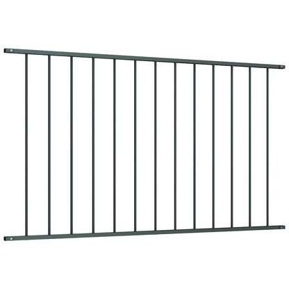 Fence Panel Woerden Powder-coated Steel 1.7x1 m Anthracite