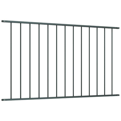 Fence Panel Woerden Powder-coated Steel 1.7x1.17 m Anthracite