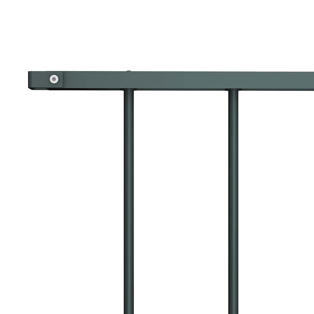 Fence Panel Woerden Powder-coated Steel 1.7x1.17 m Anthracite
