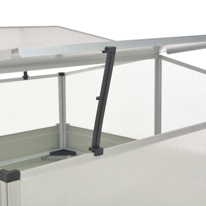Greenhouse Brown 100x100x85 cm Galvanised Steel