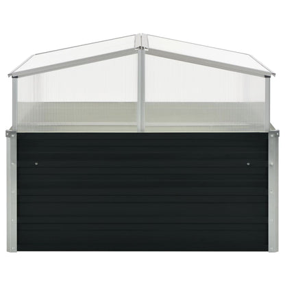 Greenhouse | Anthracite | Galvanised Steel, Polycarbonate | Medium