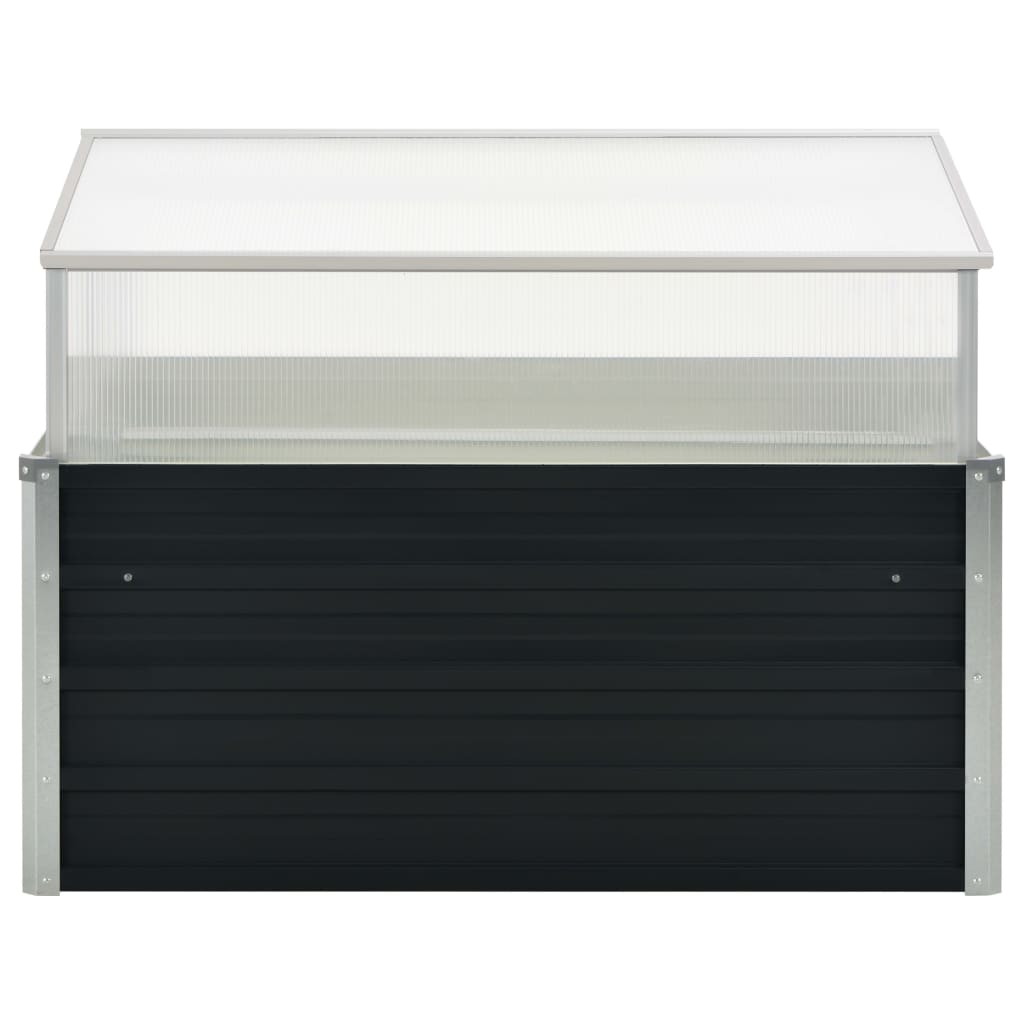 Greenhouse | Anthracite | Galvanised Steel, Polycarbonate | Medium