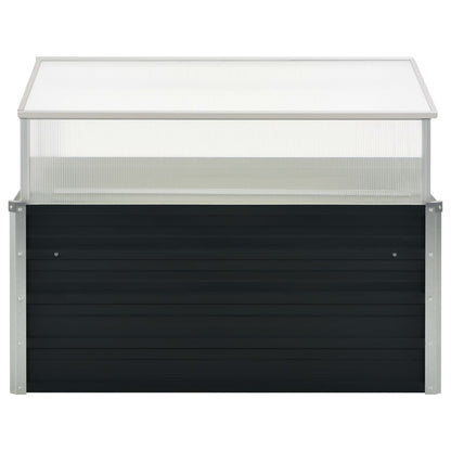 Greenhouse | Anthracite | Galvanised Steel, Polycarbonate | Medium