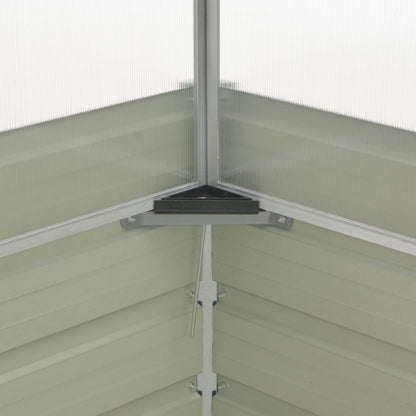 Greenhouse | Anthracite | Galvanised Steel, Polycarbonate | Medium