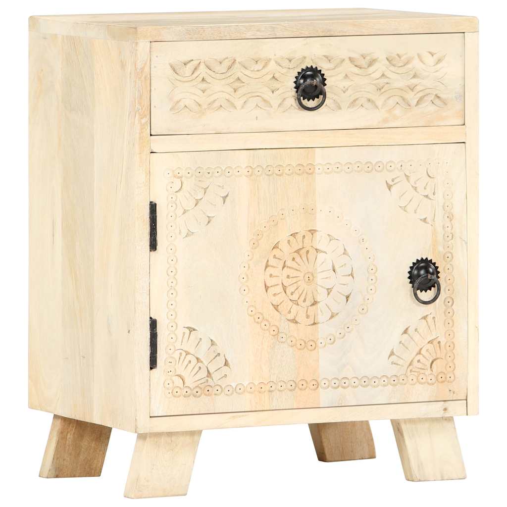 Bedside Cabinet 40x30x50 cm Solid Mango Wood