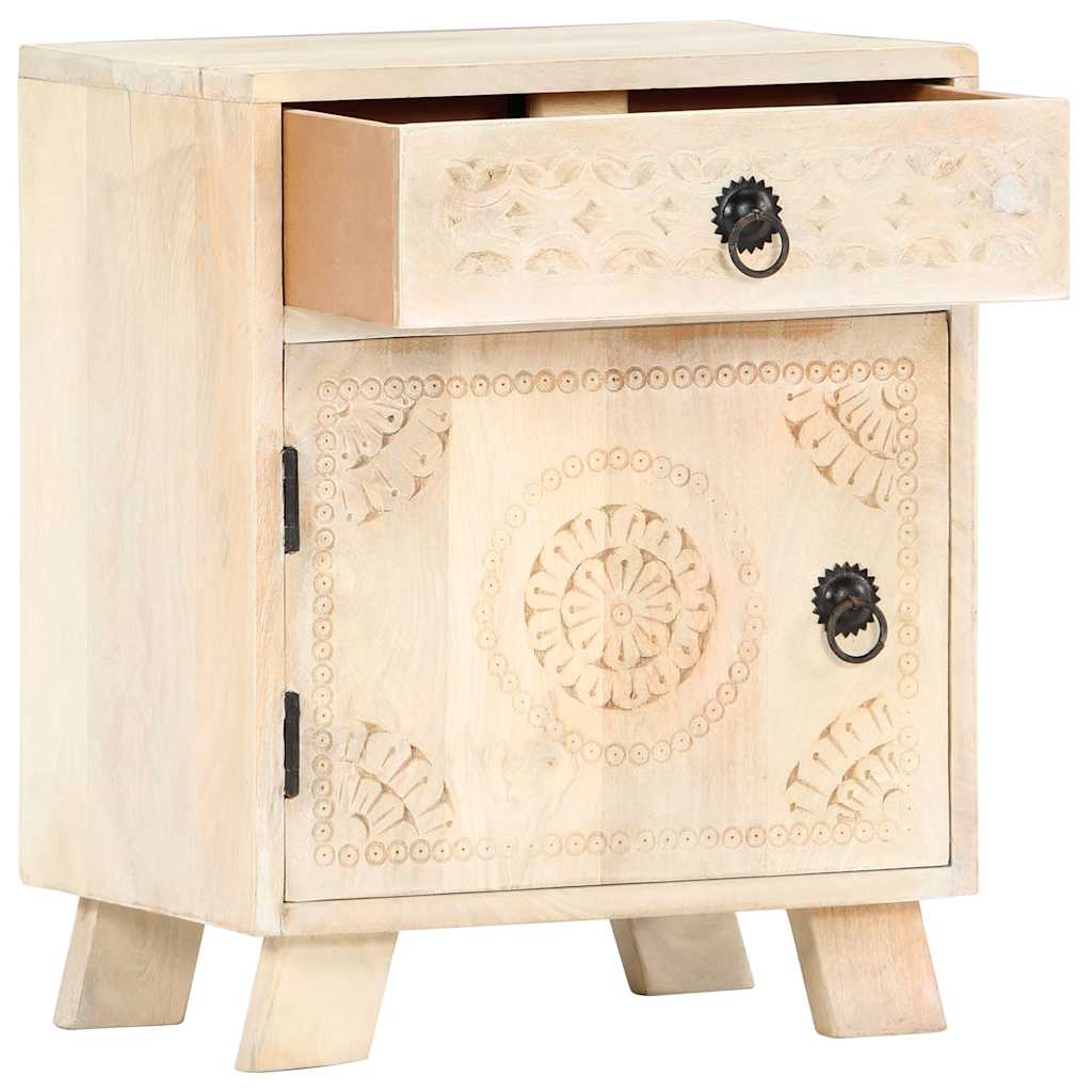 Bedside Cabinet 40x30x50 cm Solid Mango Wood