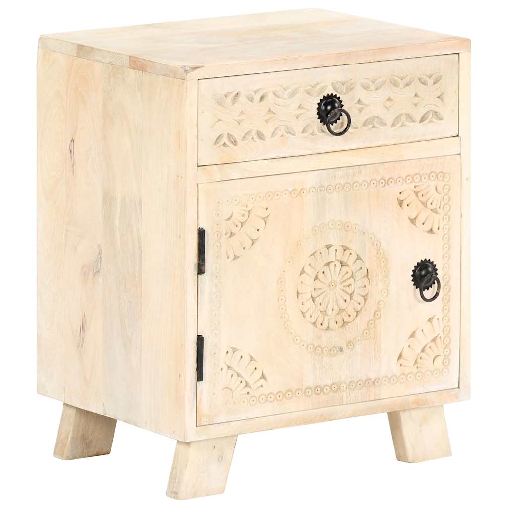 Bedside Cabinet 40x30x50 cm Solid Mango Wood