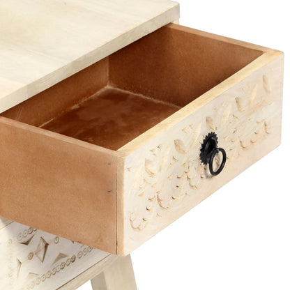 TV Cabinet 110x30x44 cm Solid Mango Wood