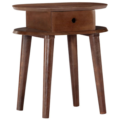 Bedside Cabinet 50x35x55 cm Solid Acacia Wood