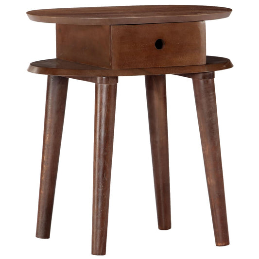 Bedside Cabinet 50x35x55 cm Solid Acacia Wood