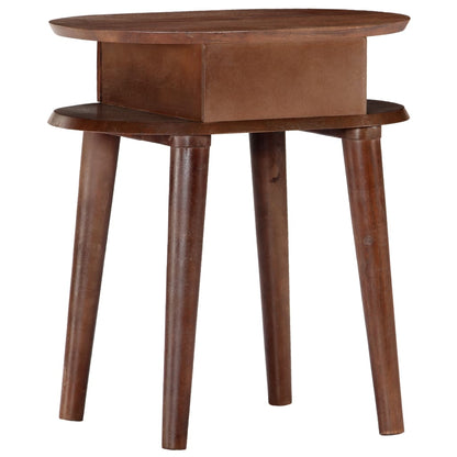 Bedside Cabinet 50x35x55 cm Solid Acacia Wood