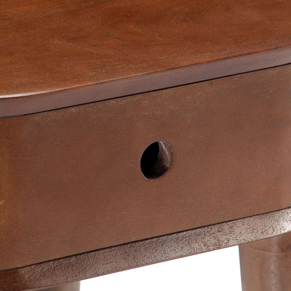 Bedside Cabinet 50x35x55 cm Solid Acacia Wood