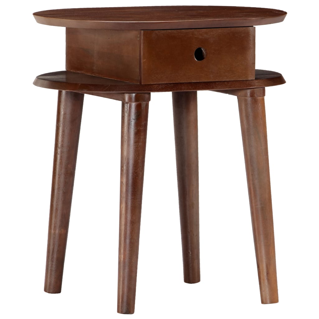 Bedside Cabinet 50x35x55 cm Solid Acacia Wood