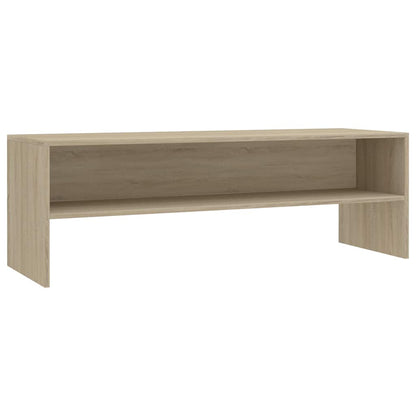 800039 vidaXL TV Cabinet Sonoma Oak 120x40x40 cm Engineered Wood