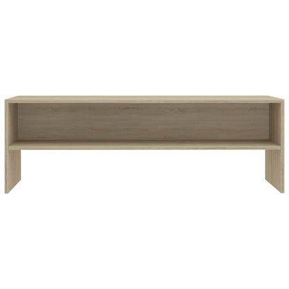 800039 vidaXL TV Cabinet Sonoma Oak 120x40x40 cm Engineered Wood