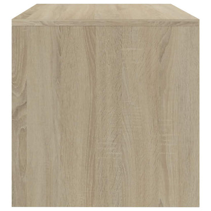 800039 vidaXL TV Cabinet Sonoma Oak 120x40x40 cm Engineered Wood