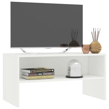 TV Cabinet White 80x40x40 cm Engineered Wood