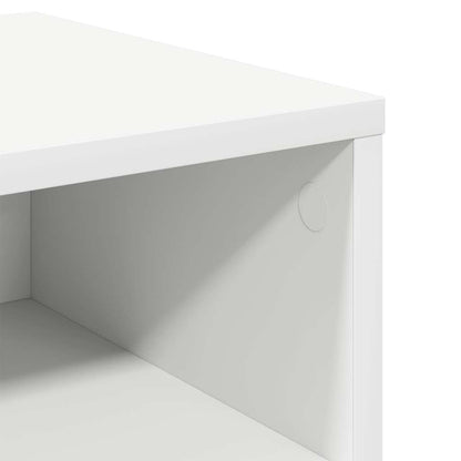 Bedside Cabinets 2 pcs White 40x30x30 cm Engineered Wood