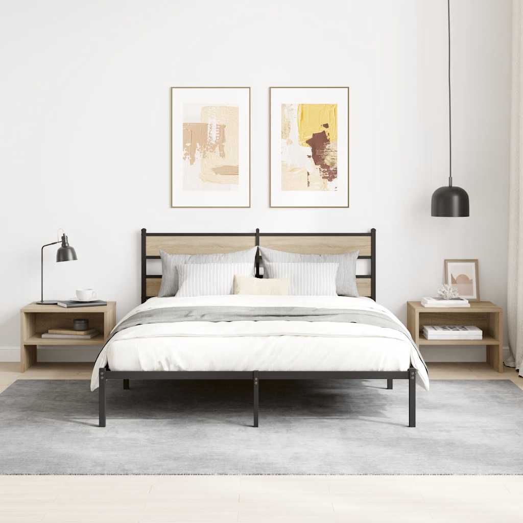 Bedside Cabinet | Sonoma Oak | Engineered wood | Small | Bedside Cabinet