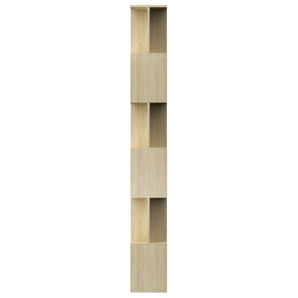 Book Cabinet/Room Divider Sonoma Oak 80x24x192 cm