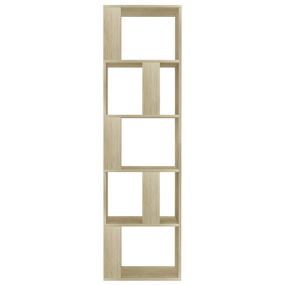 800111 vidaXL Book Cabinet/Room Divider Sonoma Oak 45x24x159 cm Engineered Wood