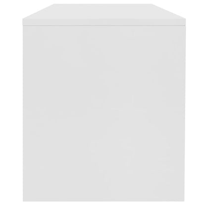 Coffee Table White 100x40x40 cm Engineered Wood