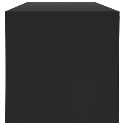 Coffee Table Black 100x40x40 cm Engineered Wood