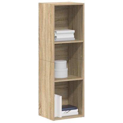 800138 vidaXL Book Cabinet/TV Cabinet Sonoma Oak 36x30x114 cm Engineered Wood
