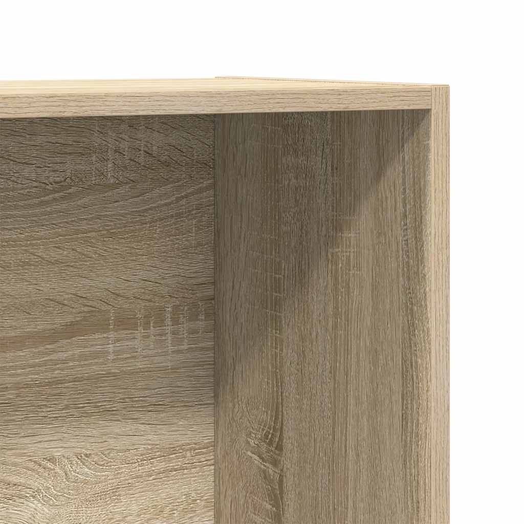 800138 vidaXL Book Cabinet/TV Cabinet Sonoma Oak 36x30x114 cm Engineered Wood