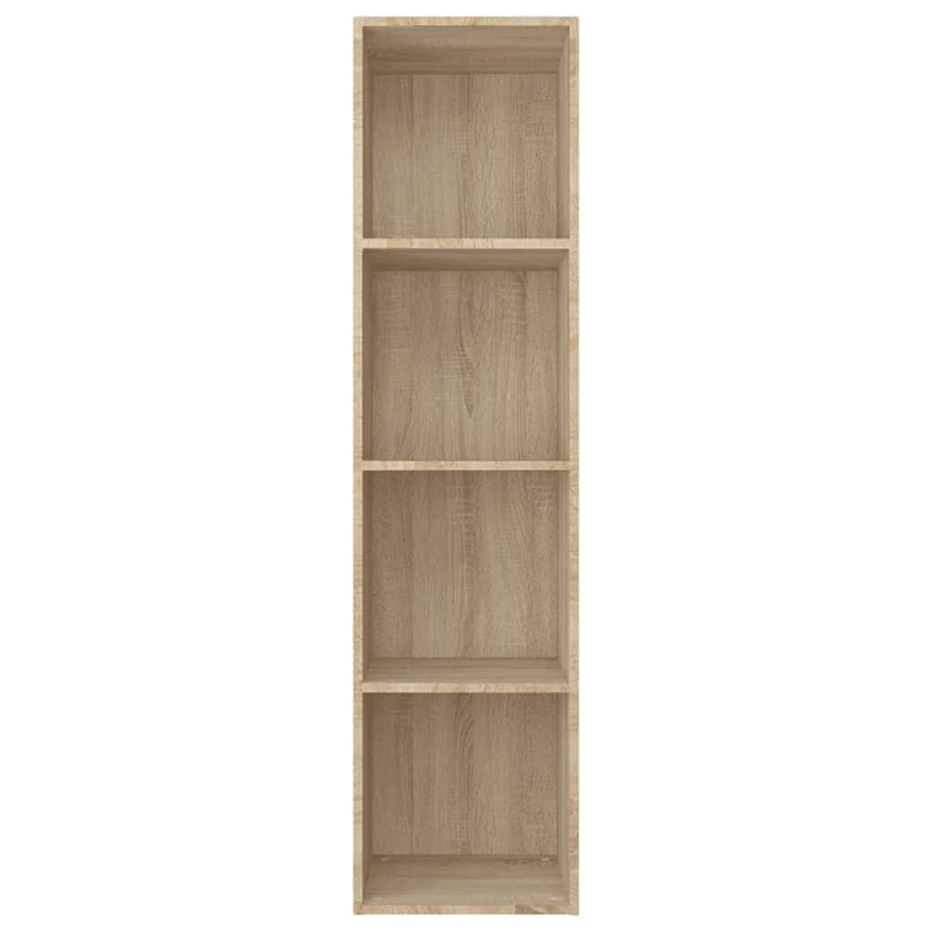 Book Cabinet/TV Cabinet Sonoma Oak 36x30x143 cm Engineered Wood