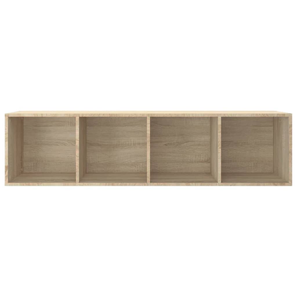 Book Cabinet/TV Cabinet Sonoma Oak 36x30x143 cm Engineered Wood