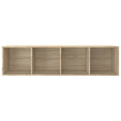 800147 vidaXL Book Cabinet/TV Cabinet Sonoma Oak 36x30x143 cm Engineered Wood
