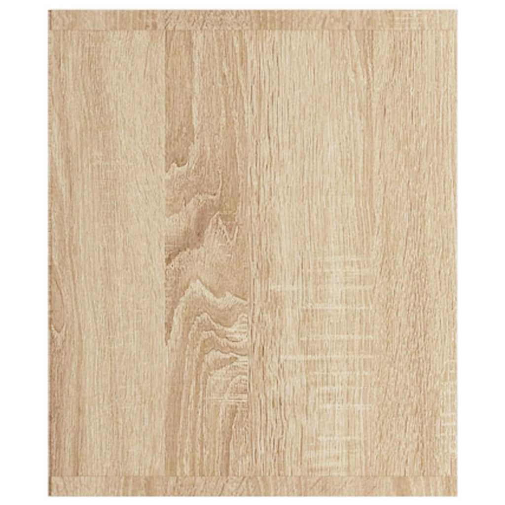 800147 vidaXL Book Cabinet/TV Cabinet Sonoma Oak 36x30x143 cm Engineered Wood
