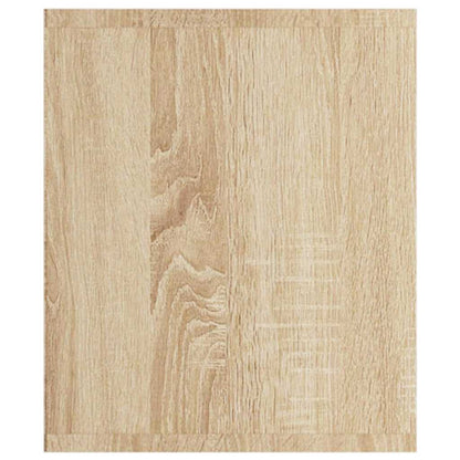 800147 vidaXL Book Cabinet/TV Cabinet Sonoma Oak 36x30x143 cm Engineered Wood