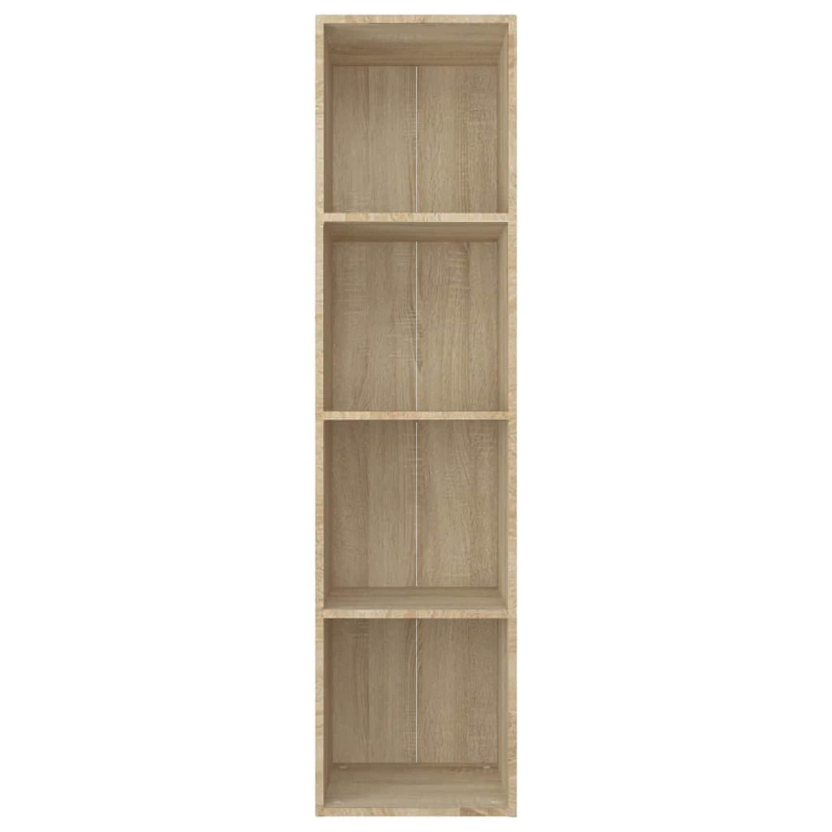 800147 vidaXL Book Cabinet/TV Cabinet Sonoma Oak 36x30x143 cm Engineered Wood
